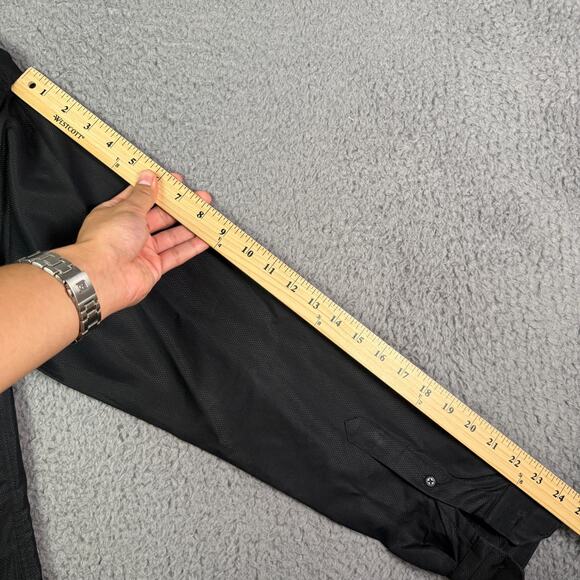 Maceoo Shirt Mens M (3) Black Fibonacci AngledLines Classic Tuxedo Italian - Picture 13 of 14